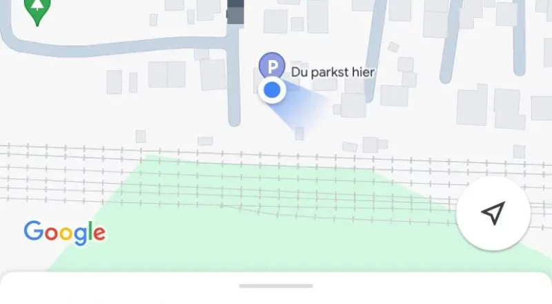 Google Maps eigenen Parkplatz speichern